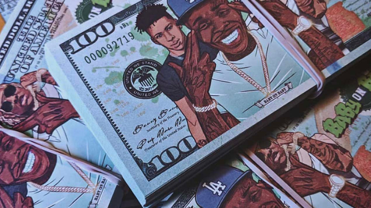 Branded custom prop money bills