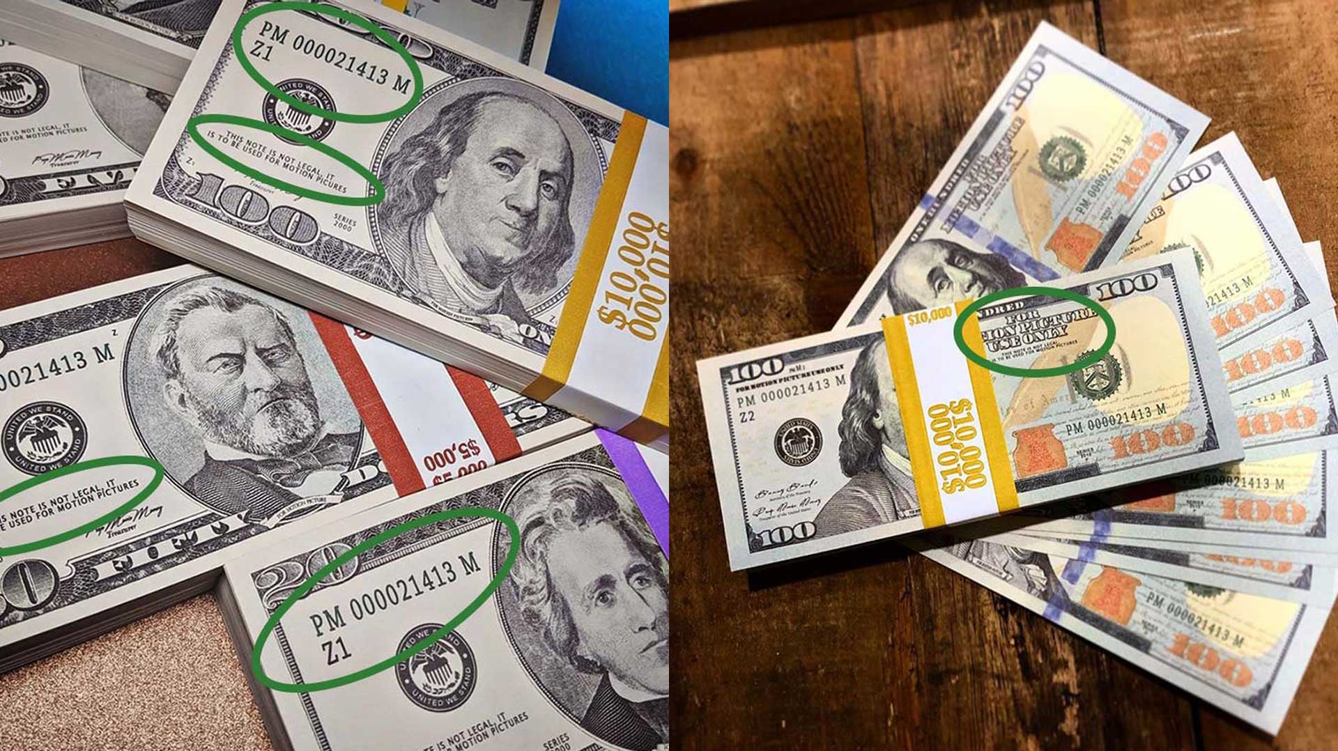 13 FAQs on prop movie money