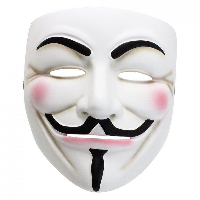 Guy Faux V for Vendetta RESIN MASK - - Prop Movie Money
