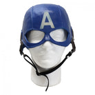 Captain American RESIN HELMET- Patriotic Solder Blue Helmet - Prop Movie Money