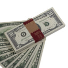 Series 1980s $10 Full Print Prop Money Stack - Prop Movie Money