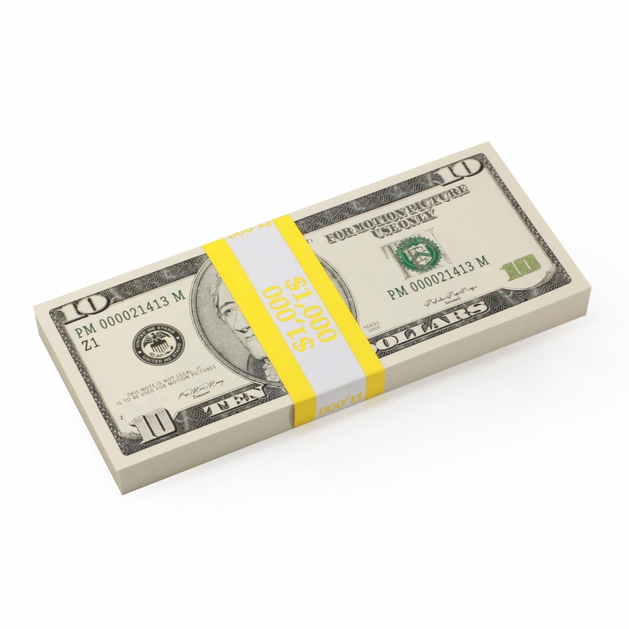 2000 Series Mix $18,500 Full Print Prop Money Package - Prop Movie Money