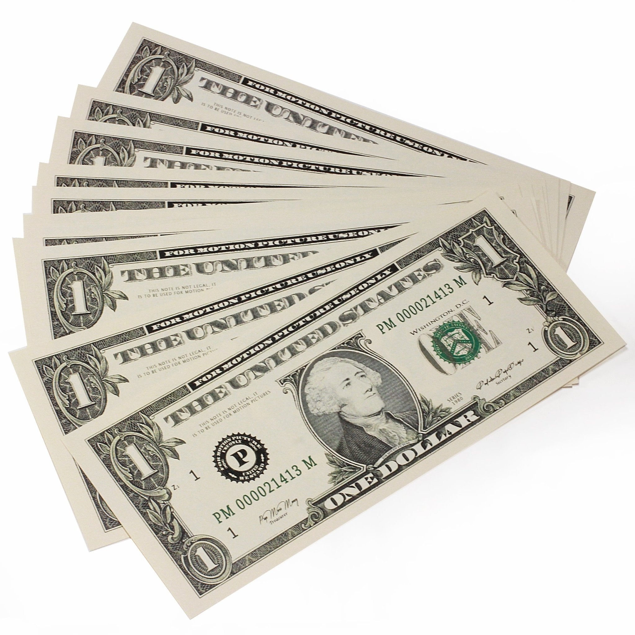 $3720 Series 2000 Mixed (120) Bill Pack - Prop Movie Money