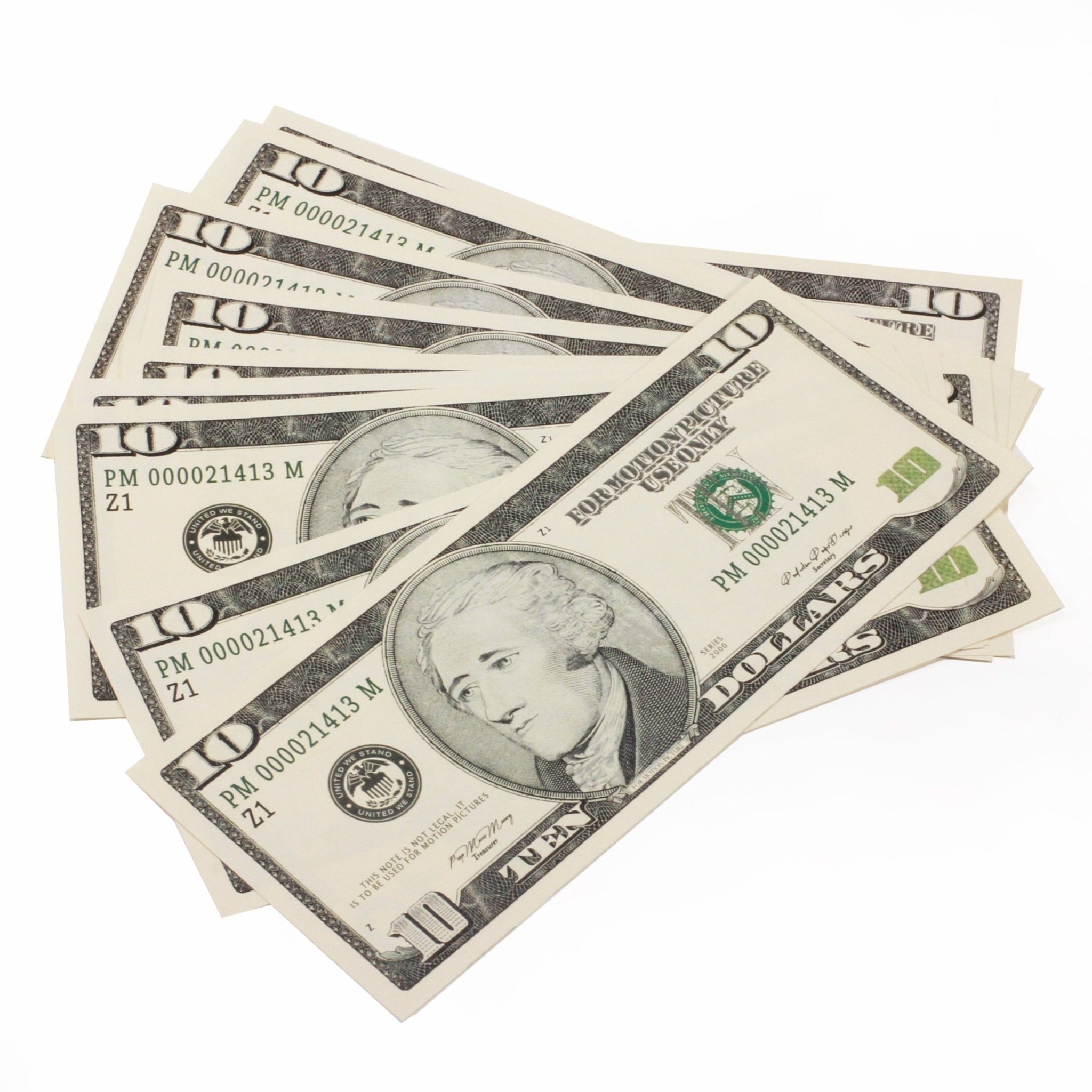 $3720 Series 2000 Mixed (120) Bill Pack - Prop Movie Money