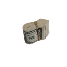 Load image into Gallery viewer, 1980 Series $1 Aged $100 Full Print Prop Money Fold - Prop Movie Money
