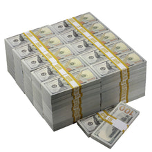 Load image into Gallery viewer, New Series $1,000,000 Blank Filler Duffel Bag - Prop Movie Money