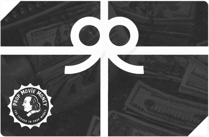 Prop Movie Money Gift Card - Prop Movie Money