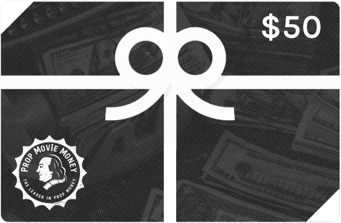 Prop Movie Money Gift Card - Prop Movie Money