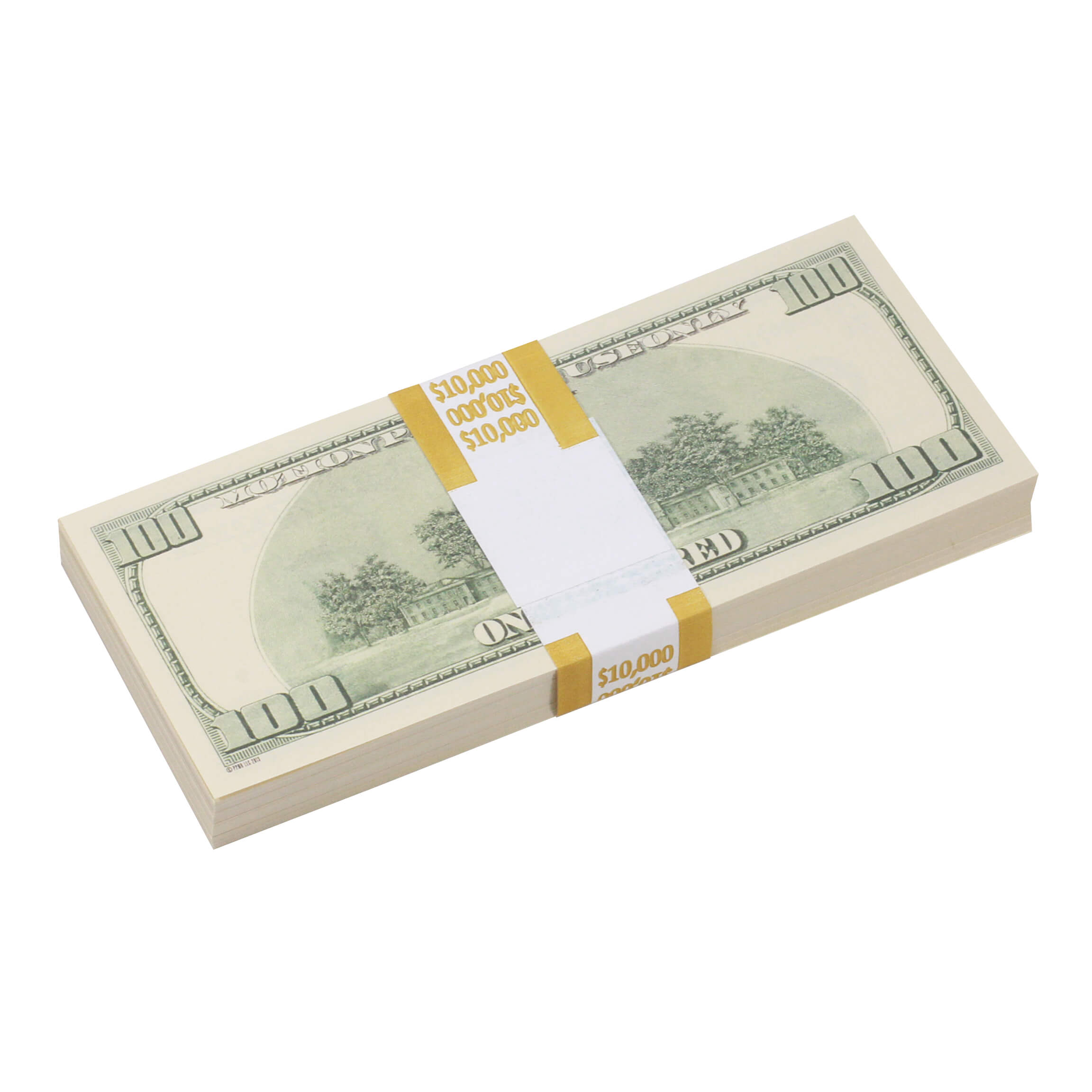 2000 Series $1,000,000 Blank Filler Duffel Bag - Prop Movie Money