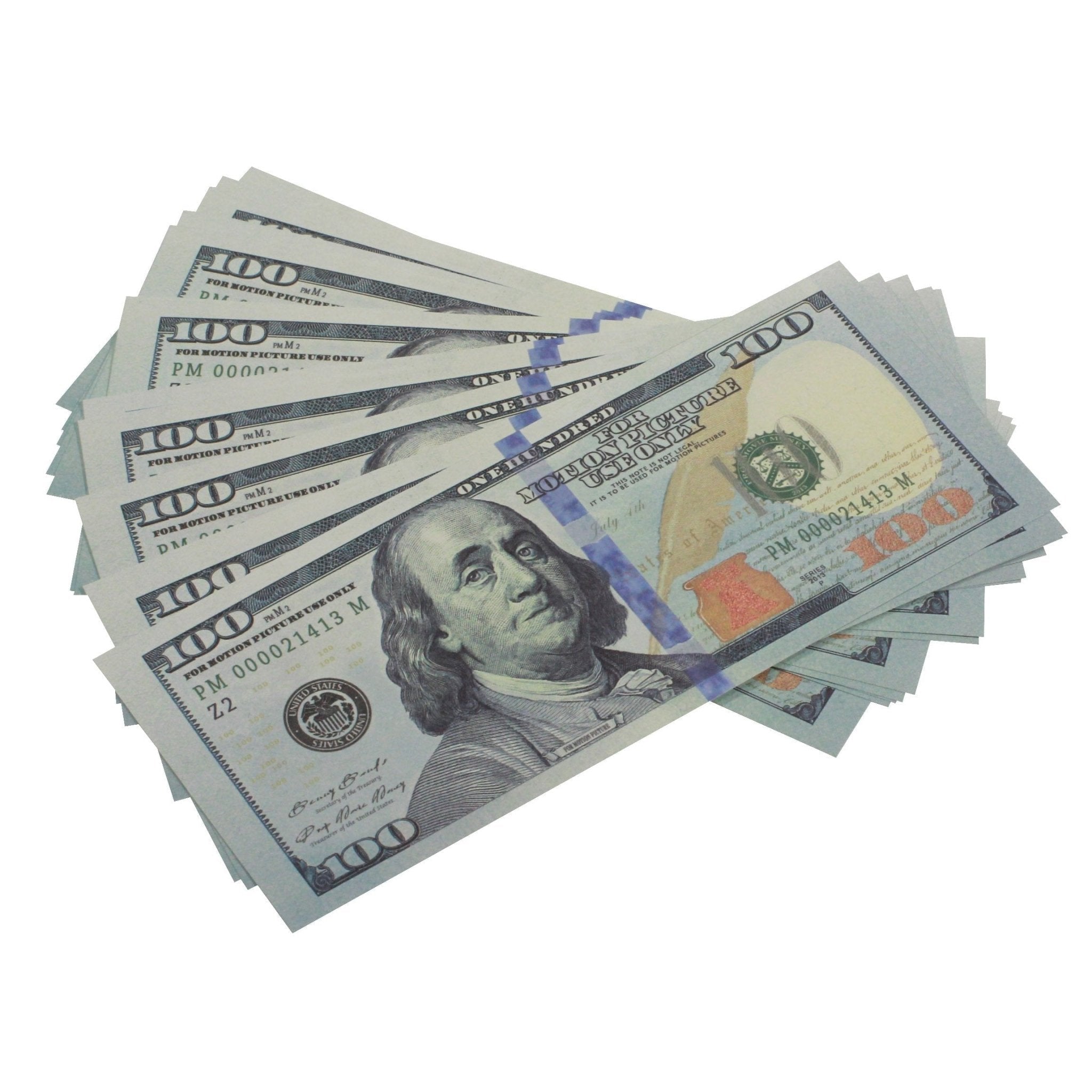 New Series $500,000 Full Print Prop Money Bundle - Prop Movie Money