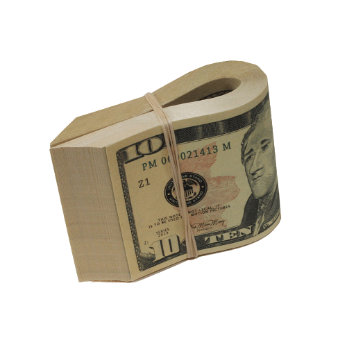 New Style $1,000 Full Print Fat Fold - Prop Movie Money