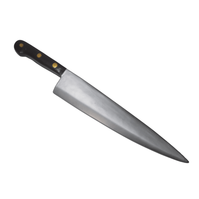 17” Foam Kitchen Knife – Realistic Prop with Fiberglass Core for Film, Horror & Cosplay