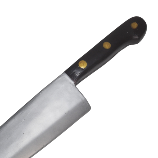 17” Foam Kitchen Knife – Realistic Prop with Fiberglass Core for Film, Horror & Cosplay