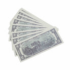 1980 Series $2 Full Print Prop Money Stack - Prop Movie Money