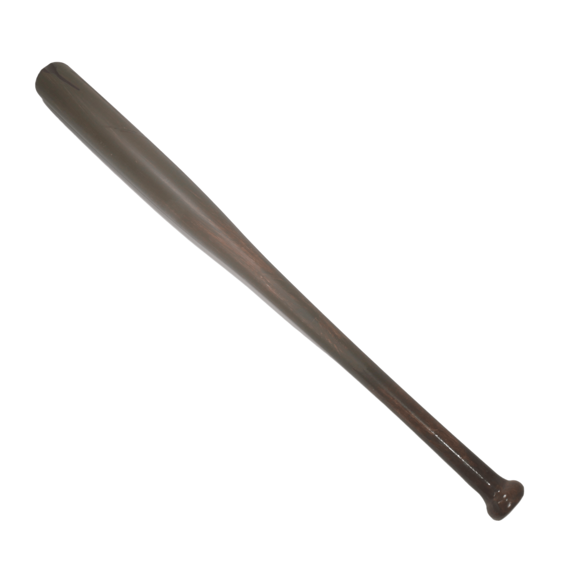 32” Foam Baseball Bat – Dark Faux Wood Prop - Prop Movie Money