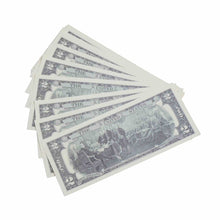 Load image into Gallery viewer, 1980 Series $2 $400 Full Print Prop Money Bundle - Prop Movie Money