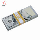 Ultimate New Style Prop Money Double Pack: $100K Clean & $100K Aged Blank Fillers - Prop Movie Money