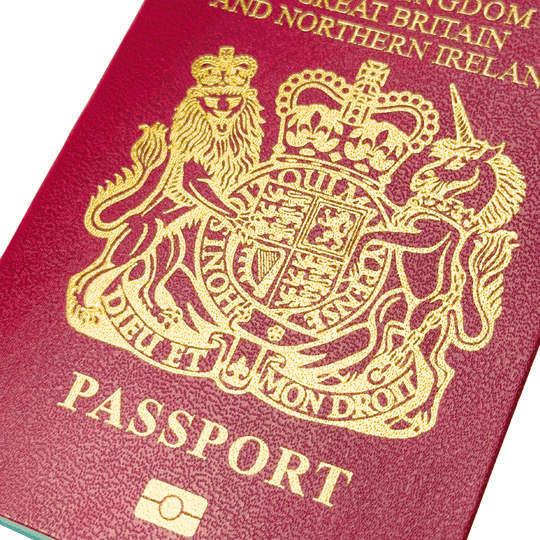 US + UK Fully Detailed Prop Passport Bundle – For TV, Film & Photography (2-Pack)