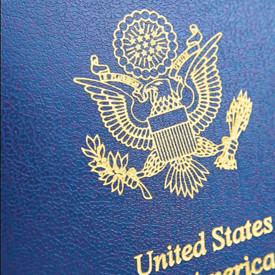 US + UK Fully Detailed Prop Passport Bundle – For TV, Film & Photography (2-Pack)