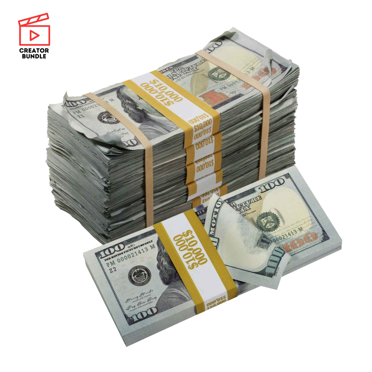 Beginner Budget Filmmaker Pack: New Style Clean $100 Full Print & Aged ...