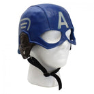 Captain American RESIN HELMET- Patriotic Solder Blue Helmet - Prop Movie Money