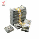 Content Creators Choice Pack: Aged $10K Full Print Fat Fold & New Style $100K Blank Filler Combo - Prop Movie Money