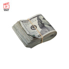 Content Creators Choice Pack: Aged $10K Full Print Fat Fold & New Style $100K Blank Filler Combo - Prop Movie Money
