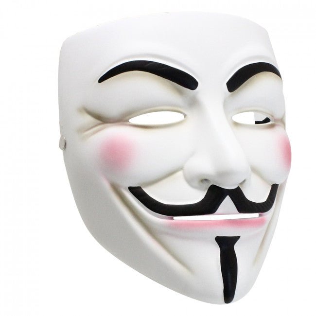 Guy Faux V for Vendetta RESIN MASK - - Prop Movie Money