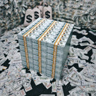 Million Dollar Prop Money Pallet Cube Table - Prop Movie Money