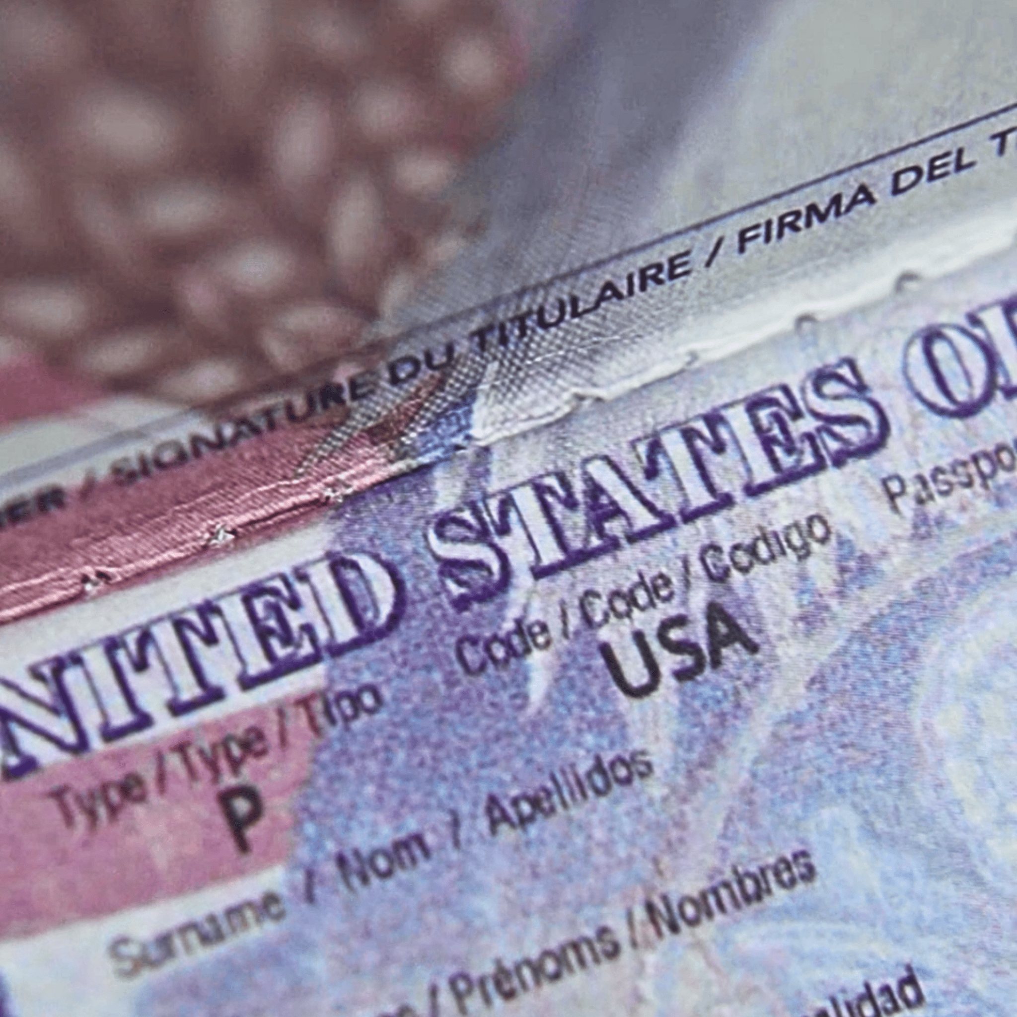 US Fully Detailed Prop Passport for TV, Film, and Photography - Prop Movie Money