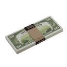 Series 1920s Vintage $50 Full Print Prop Money Stack - Prop Movie Money