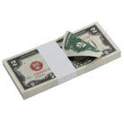 Series 1920s Vintage $2 Full Print Prop Money Stack - Prop Movie Money