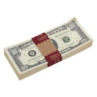 1980 Series $10 Aged $1,000 Full Print Prop Money Stack - Prop Movie Money