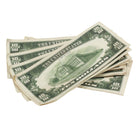 1980 Series $10 Aged $1,000 Full Print Prop Money Stack - Prop Movie Money