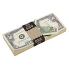1980 Series $50s Aged $5,000 Full Print Prop Money Stack - Prop Movie Money