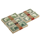 1980 Series Mix $18,500 Aged Full Print Prop Money Bundle - Prop Movie Money