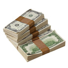 Series 1980s $100s AGED LOOK $50,000 Blank Filler Package - Prop Movie Money