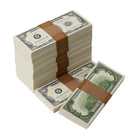 1980 Series $100,000 Blank Filler Package - Prop Movie Money