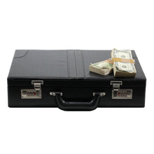 Load image into Gallery viewer, Series 1980s $500,000 Aged Full Print Briefcase - Prop Movie Money
