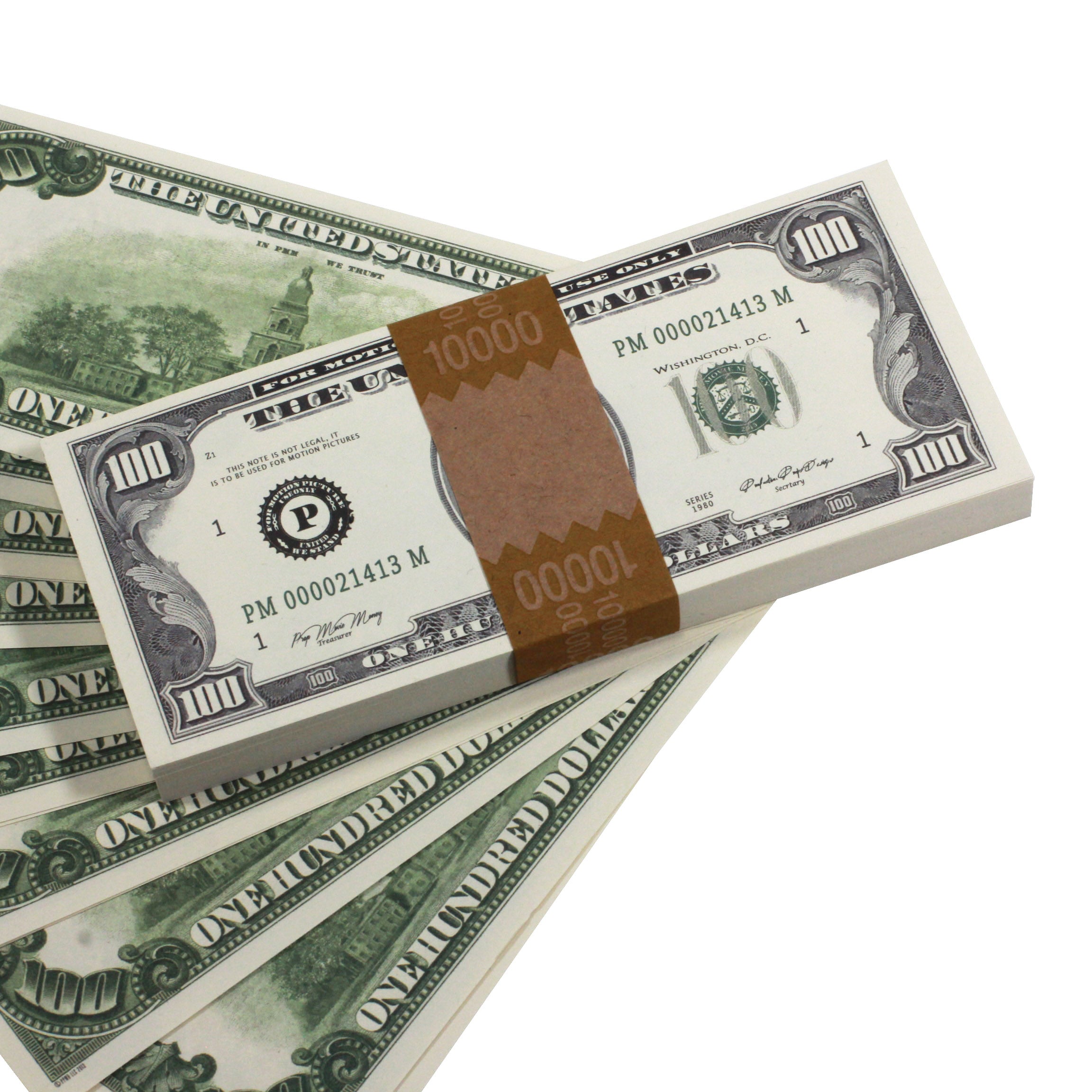 1980 Series $1,000,000 Full Print Package - Prop Movie Money