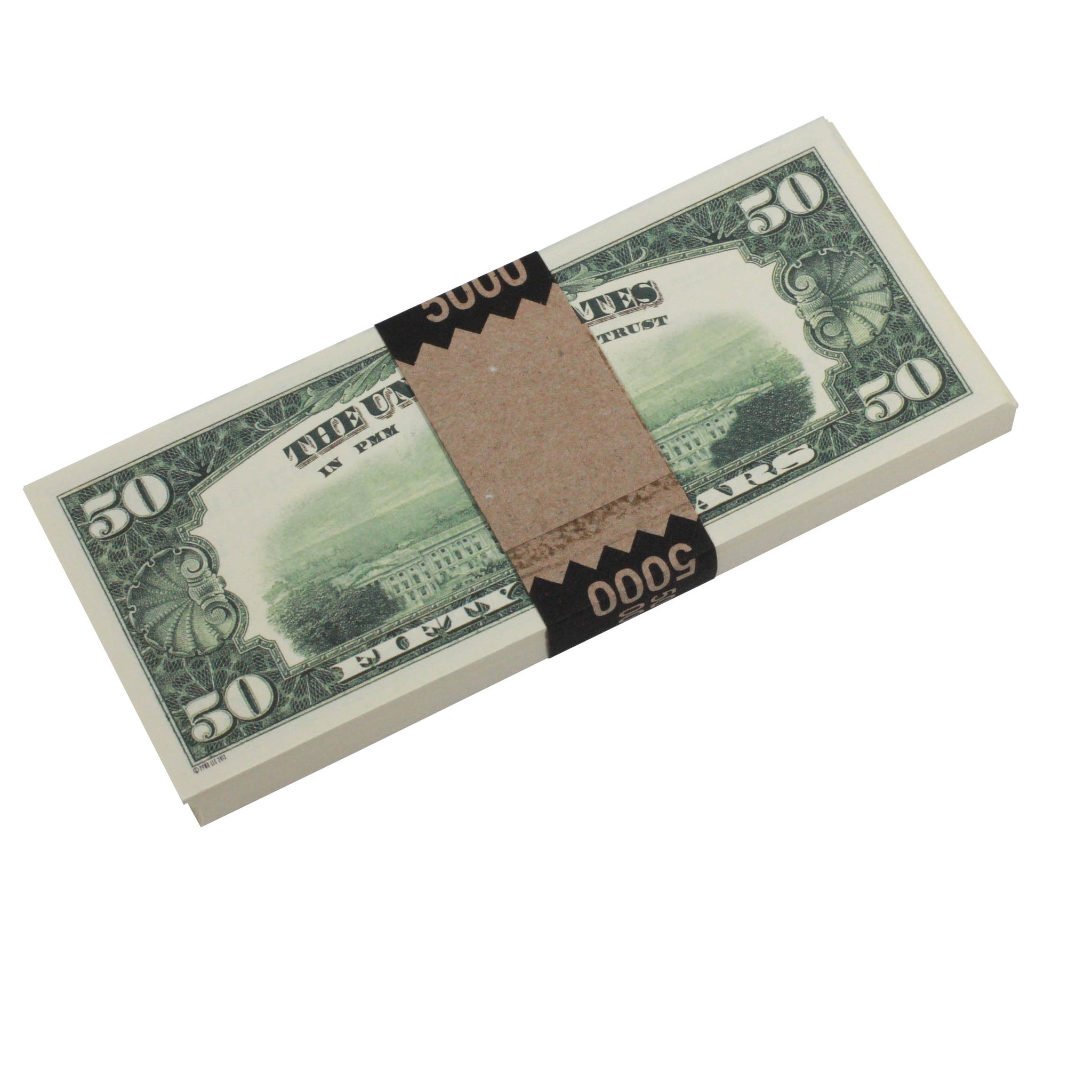 blank 50 dollar bill