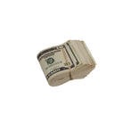 2000 Series $10 Aged $1,000 Full Print Fat Fold - Prop Movie Money