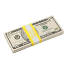 2000 Series $10 Full Print Prop Money Stack - Prop Movie Money