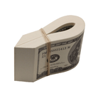 2000 Series $10,000 Full Print Fat Fold - Prop Movie Money