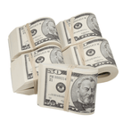 2000 Series $25,000 Blank Filler Fat Fold Bundle - Prop Movie Money