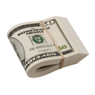 2000 Series $5,000 Full Print Fat Fold - Prop Movie Money