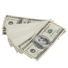 2000 Series $50,000 Aged Blank Filler Fat Fold Bundle - Prop Movie Money