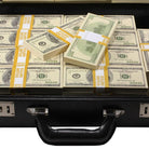 2000 Series $500,000 Blank Filler Prop Money Briefcase - Prop Movie Money