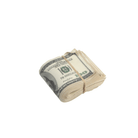 2000 Series Mix $15,000 Aged Full Print Fold Prop Money Bundle - Prop Movie Money