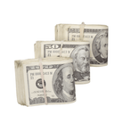 2000 Series Mix $17,000 Aged Full Print Prop Money Bundle - Prop Movie Money